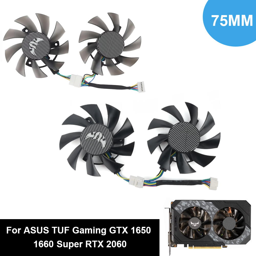 Rtx 4080 Super 16Gb - Kipas Pendingin GPU 75Mm Pengganti FD8015U12S