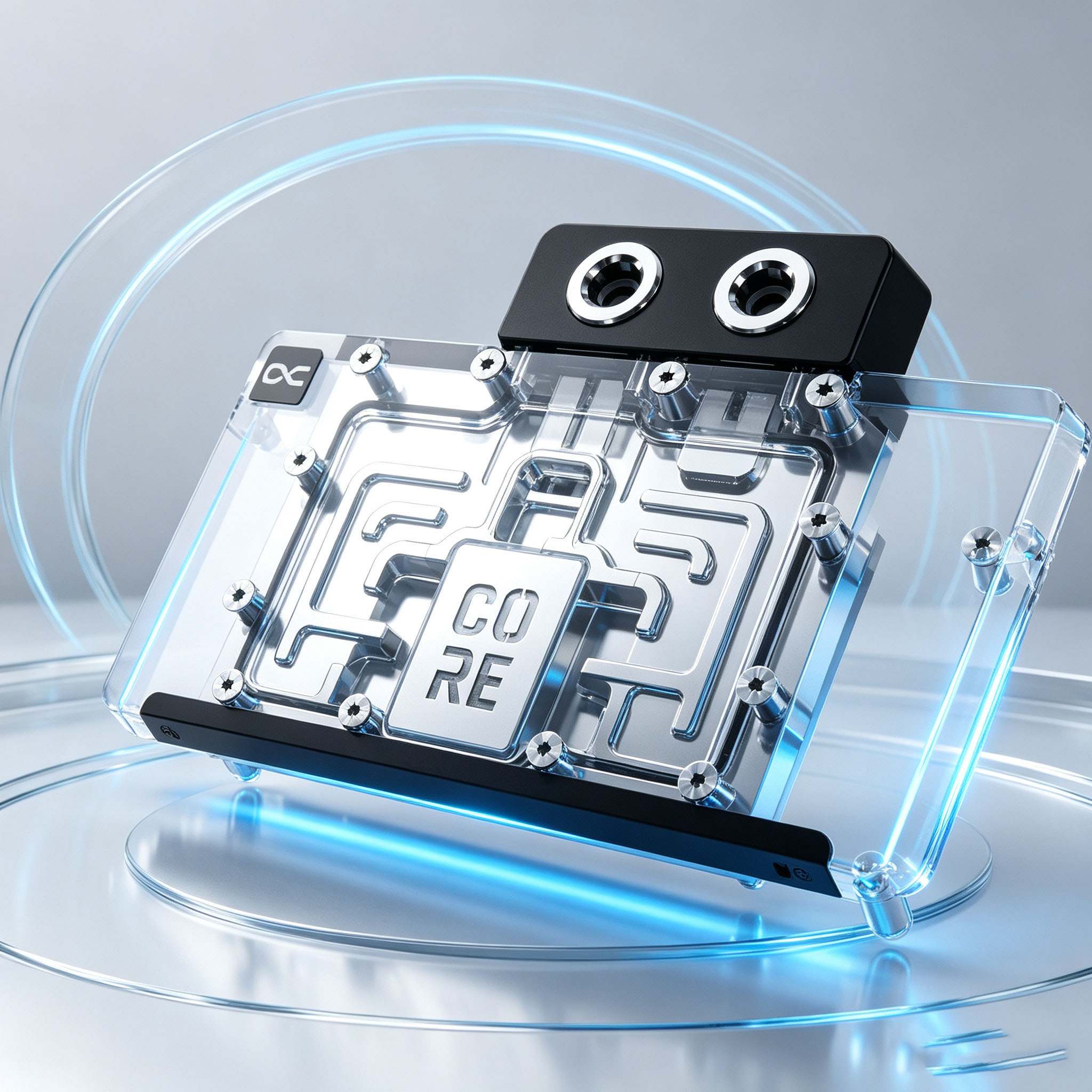 Rtx 4090 Water Block - Blok Pendingin GPU Alphacool Core untuk