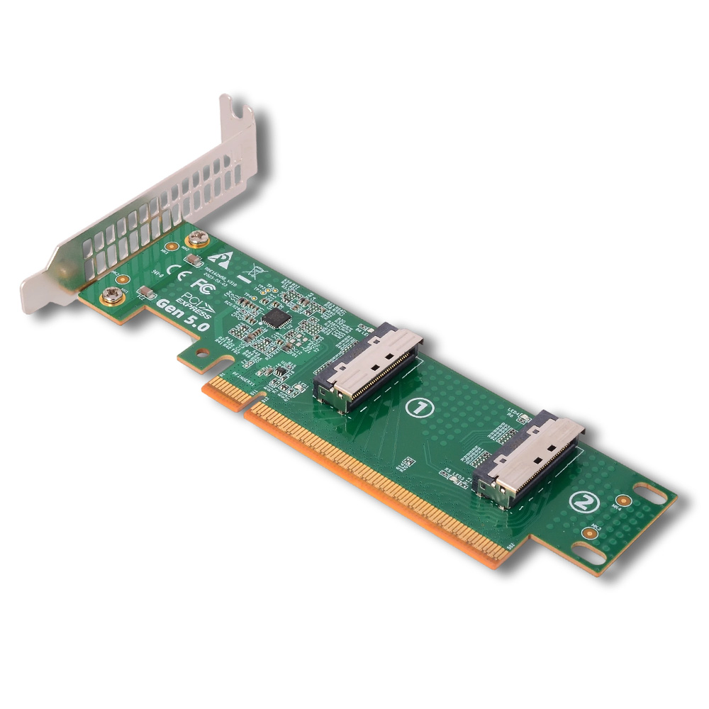 Kit Adaptor PCI-e 5.0 X16 ke D - Pcie 5.0 Gpu Riser Cable ulasan dan harga